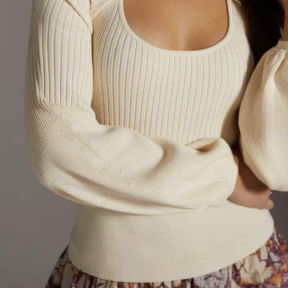 Anthropologie Maeve Courtney Twofer Pullover‎ Sweater Plus Size 3X - Picture 6 of 11